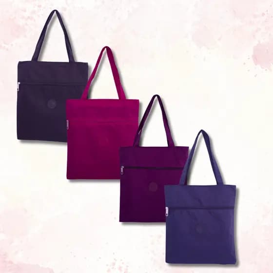 Bolsa Feminina Média Sacola de Compras Passeio Praia Multifuncional