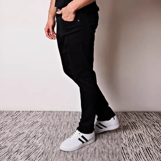 Calça Jeans Masculina Skinny Preta - Vizzy 94648