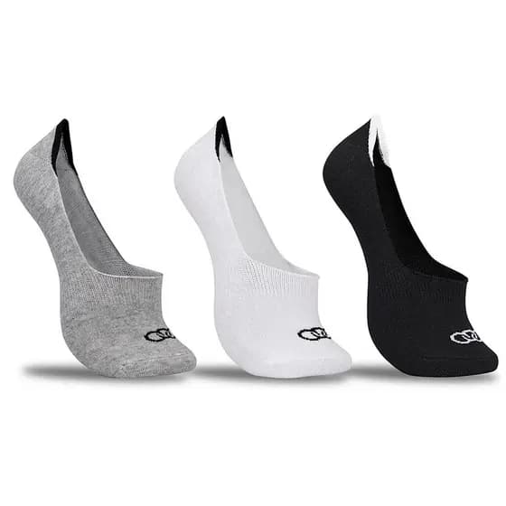 3 Pares de Meias Feminina Cano Ultra Invisível - Olympikus