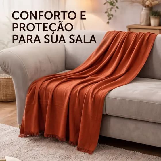 kit 2 Manta 3,00x1,80 Para Sofa King Luxo Super Gigante Tipo Capa De Sofá Direto da fábrica