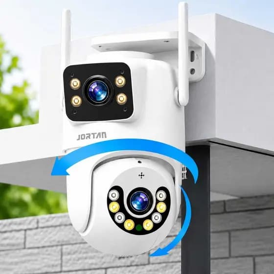 Câmera De Segurança a Prova de água Lente Dupla APP ICSEE YOOSEE IP66 Camera IP WiFi 360