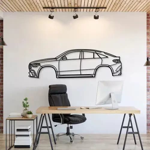 QUADRO MERCEDES AMG GLE 63 COUPE EM ACM - DIVERSOS TAMANHOS