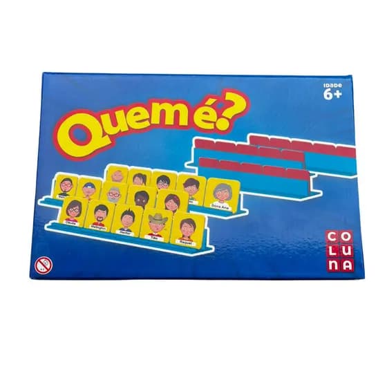 Jogo Quem é? (Estilo Cara a Cara) com 40 Personagens
