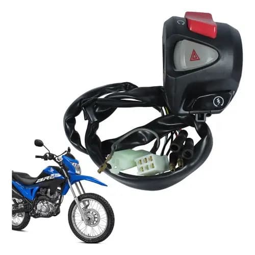 Interruptor De Partida Botão Pisca Alerta Nxr160 Bros Cb500