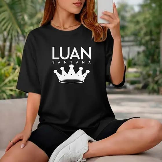 Camiseta Feminina Cantor Sertanejo Moderna Algodão