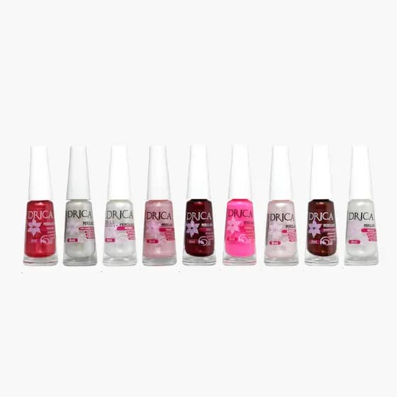 Kit Esmalte Drica Perolados - 9 unidades