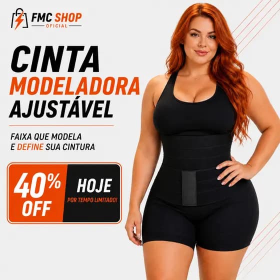 Cinta Redutora e Modeladora 3M/ 5M / 6M – Ajuste Perfeito para Pós-Parto e Definição Corporal !