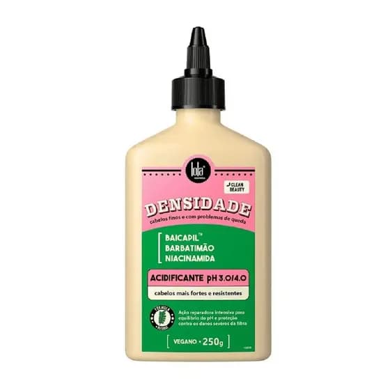 Acidificante Densidade Lola Cosmetics 250ml Tratamento Capilar Reparador e Fortalecedor