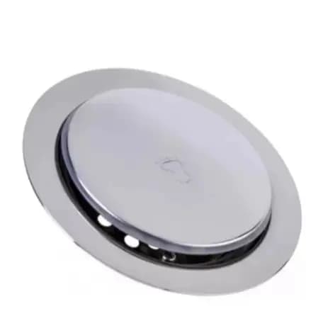 Ralo Inteligente Click 10x10 Inox Banheiro Lavabo Veda Cheiro
