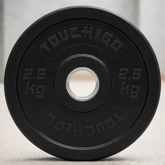 Anilha Bumper Olímpica Fracionada 2,5Kg Borracha Vulcanizada Touch And Go - (1 Unidade)