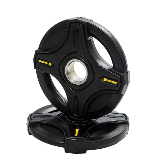 Anilhas Sports Vulcanizadas 5Kg Peso Academia Musculação - (2 Unidades) Touch And Go