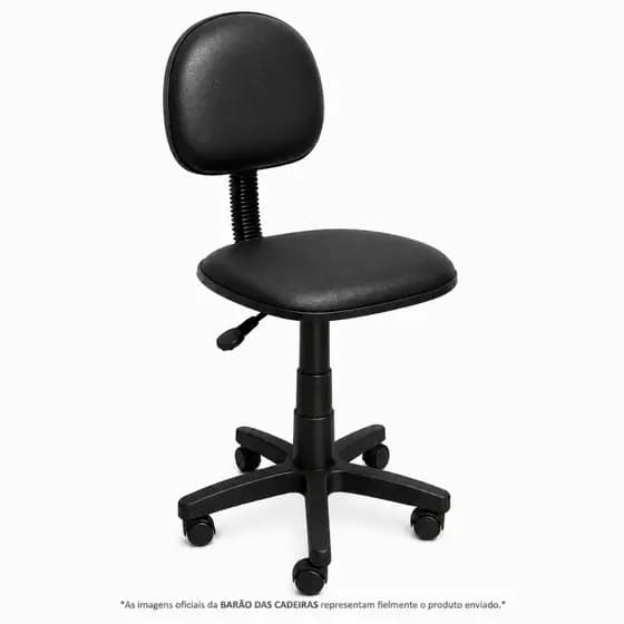 Cadeira De Escritório Secretária Ibiza Giratória Ergonômica Regulável Várias Cores - Direto da Fábrica