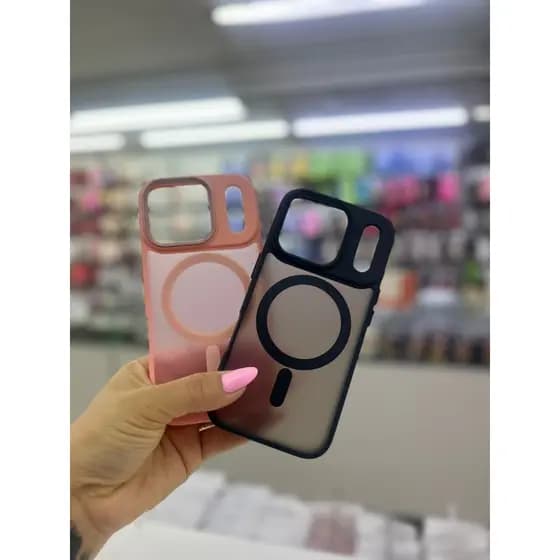 Capa Capinha Fosca Câmera Aberta compatível IPhone 17 Pro , Pro Max e, Air