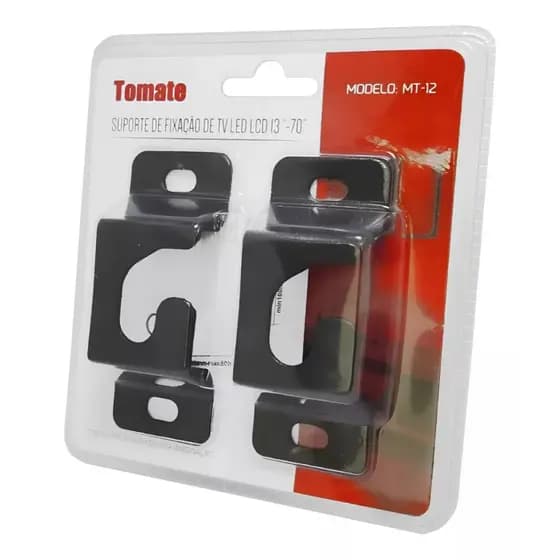 Suporte Universal Fixo Tv Monitor Até 70 Ttom Tomate Cor Preta
