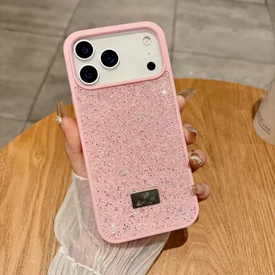 Capa Capinha Cristais Compatível IPhone 17 Air, 17 Pro e 17 Pro Max