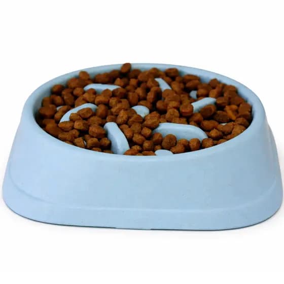 Pote de Ração Comedouro Pet Lento Para Cachorro Dog Gatos Anti Estresse Tipo Labirinto