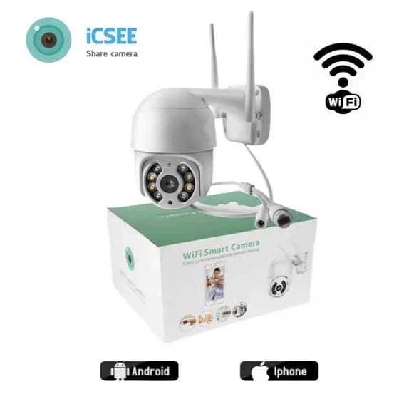 Camera De Segurança Smart Wifi Icsee Full Hd - A8 APP ICESS