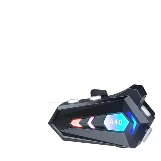 Fone De Ouvido A40 Capacete Moto Intercomunicador Bluetooth
