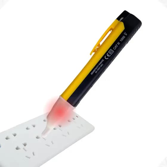 Caneta Detectora De Tensao 90v - 1000v Com Lanterna Led