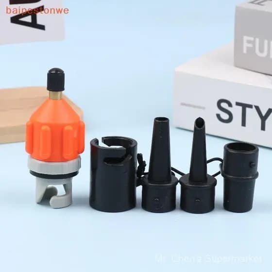 Adequado para bombas de ar para pranchas de SUP, pranchas de remo e kits de combinação de adaptadores de válvula para ca