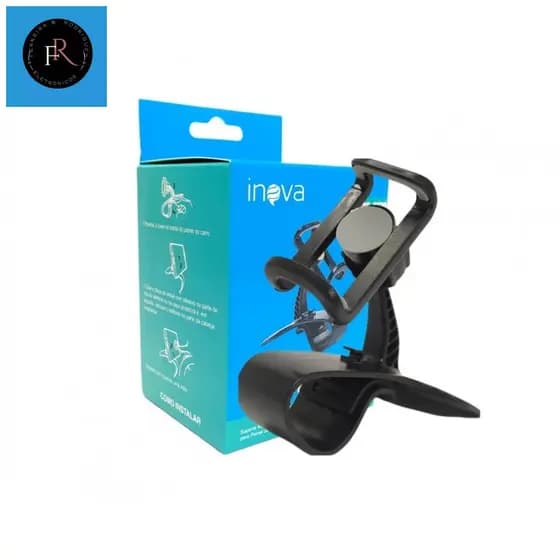 Suporte Veicular para Celular com Imã Magnético e Encaixe Painel Inova SPO-8770