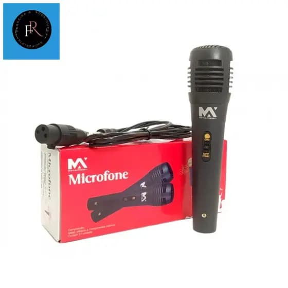Microfone MaxMidia- 31801-5 Igreja microfone canto palestra audio som conferência