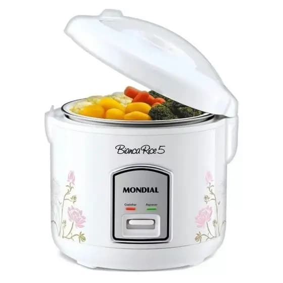 Panela De Arroz Elétrica Npe-05 5x Bianca Rice 5 Mondial Frequência 60Hz