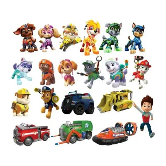 Imas Magnéticos Infantil Patrulha Canina - 20 Unidades