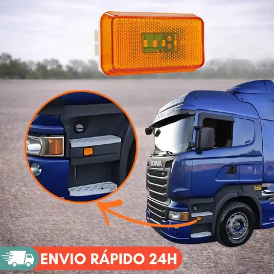 Lanterna Lateral Seta Scania Série 4 Com Led Compatível