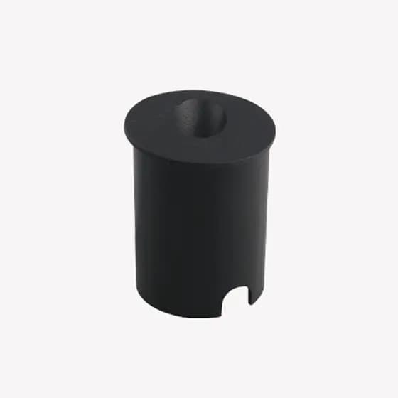 BALIZADOR NANO VISION REDONDA 2W 3000K IP65 BIVOLT PRETO OPUS