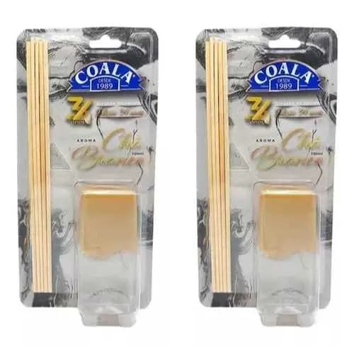 kit 2 Difusor Coala Home Chá Branco 100ml