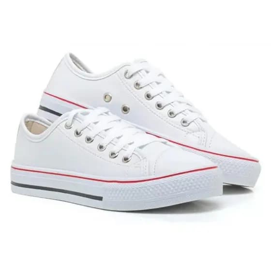 Tênis Feminino Masculino Star Casual Tradicional Super Confortável
