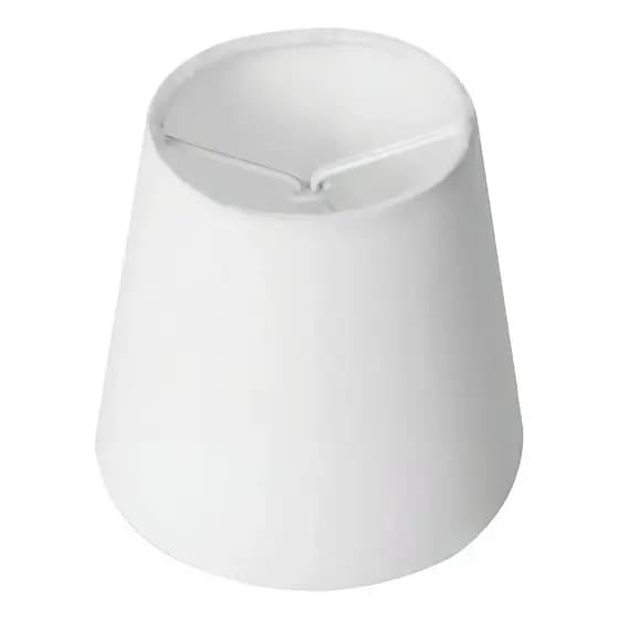 Mini Cúpula Abajur Lustre Tecido Algodão