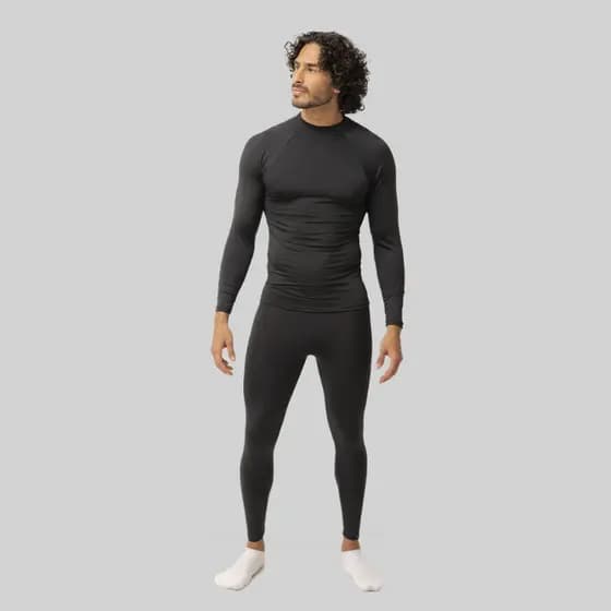 Conjunto Térmico Masculino Kit Calça + Camisa Segunda Pele Proteção Uv 50 Pratica de Esporte