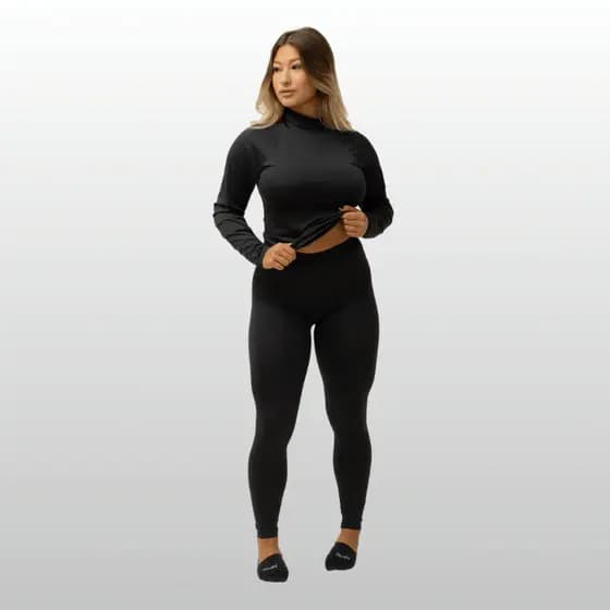 Conjunto Térmico Feminino Kit Calça + Blusa Feminina Uv Segunda Pele Proteção Uv 50 Ótima Qualidade