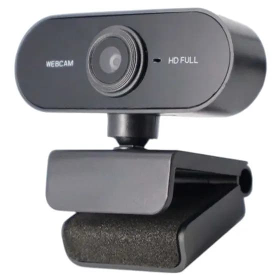 Webcam Câmera Computador Full Hd 1080X1920p Com Microfone 2MP Usb Plug Play Home Office