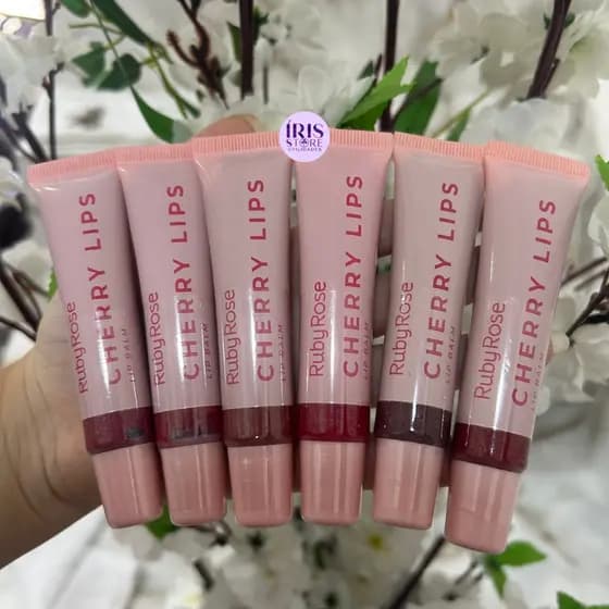 Lip Balm Gloss Hidratante Labial Cherry Lips - Ruby Rose