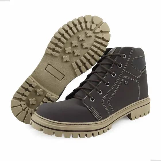 Coturno Bota Trilha Aventura Solado Super Conforto Estilo Urbano Unissex