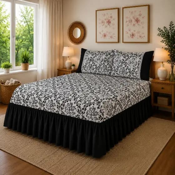 COLCHA CASAL OXFORD ESTAMAPDO COM BARRA LISA