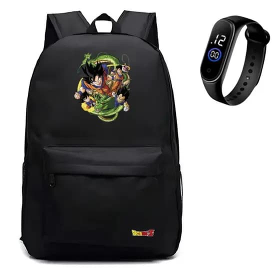 Mochila Infantil Criança Acima de 7 Anos Reforçada + Relógio Digital