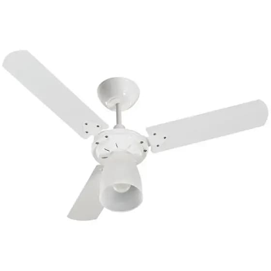 Ventilador Teto Branco Marbella 3 Pás Mdf