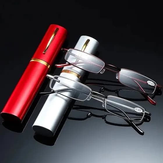 oculos leitura estojo caneta levar no bolso ou bolsa unissex