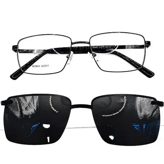Armaçao para oculos,Clip-On 2em1