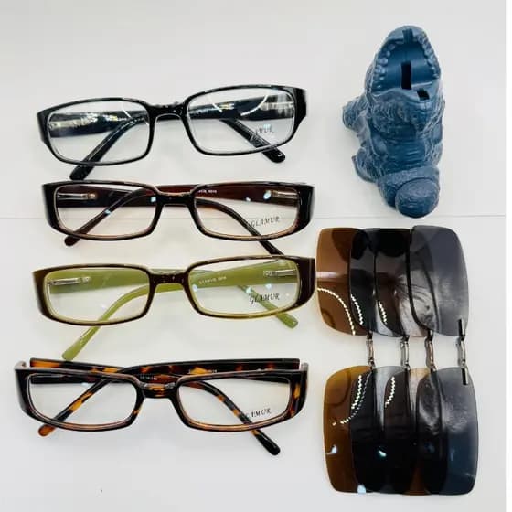 PROMOÇÃO Armacao para oculos Acetato Clip-On,2em 2