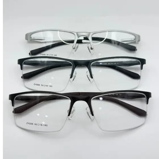 Armaçao para oculos de grau de ALUMINIO