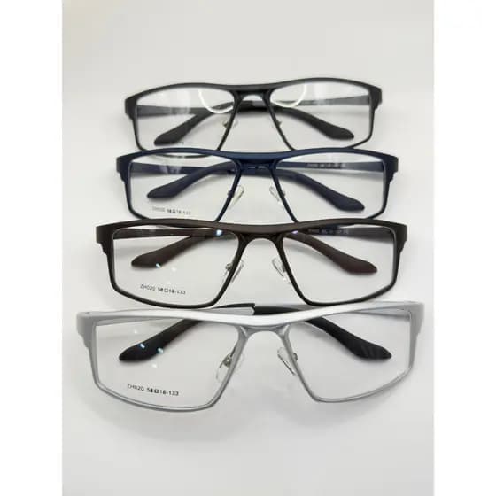 Armaçao para oculos de grau de ALUMINIO,estilo esportivo