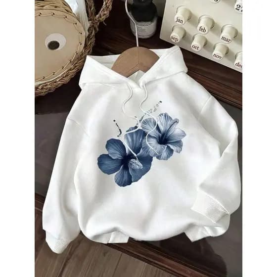 Moletom Canguru Estrelas Do Mar Blusa De Frio Estampado Praiano Flanelado Casaco Em Algodão