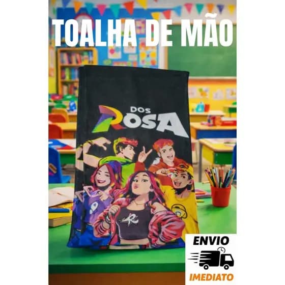 Toalha de Mão Toalhinha dos Rosas Emily Vick