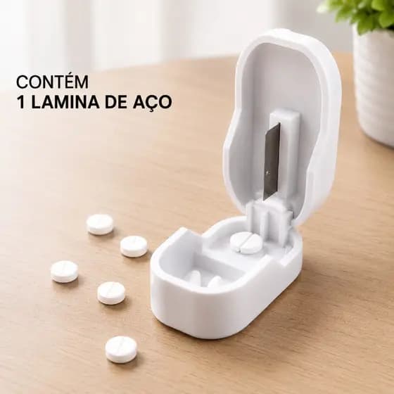 Cortador de Comprimidos Portátil
