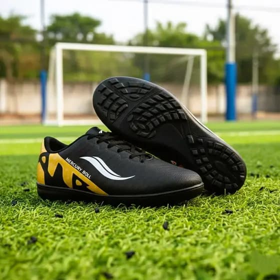 Chuteira de Futebol Adulto Chuteira de Campo Sintético Costurada